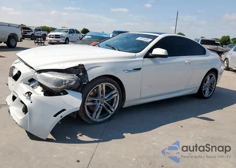 2014 BMW 650 I из США, поврежденный, VIN WBAYM9C55ED248163